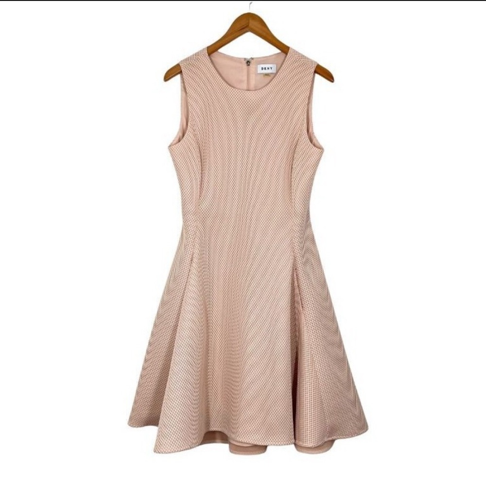DKNY Blush Sleeveless Mini Dress